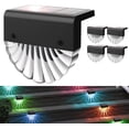 thumbnail image 1 of Solar Powered LED Outdoor Wall Lights,4 Pack Path Lights, Color Changing LED Solar Lights,Walk Lights,Wall Mounted Garden Path Lights, 1 of 5