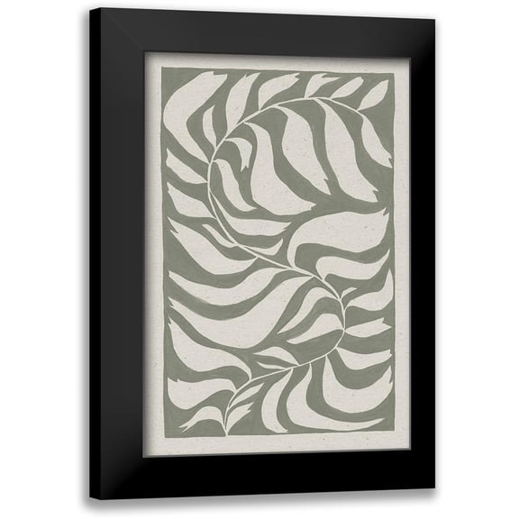 Hershey, Moira 11x14 Black Modern Framed Museum Art Print Titled - Winding Vine