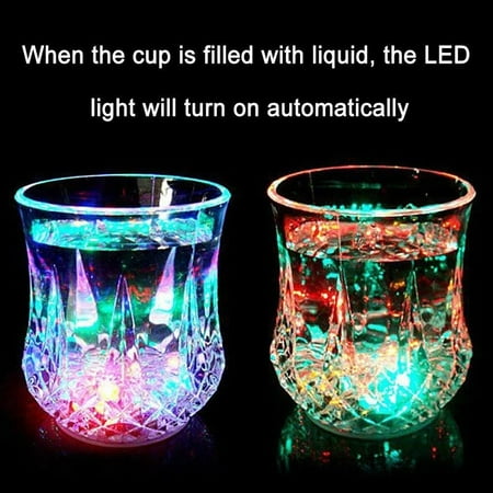 Led Light Up GlassesHalloween Gifts, Automatic Water Activated Color