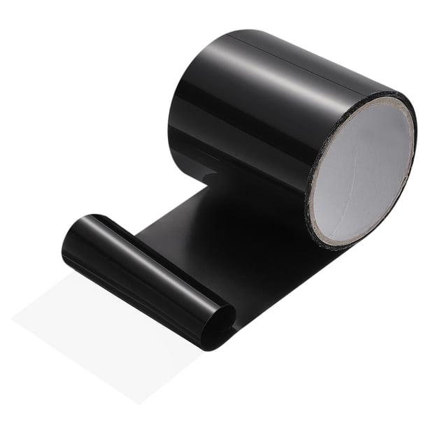 Cinta de sellado impermeable de cloruro de polivinilo Uxcell 4 en x 5 pies cinta de reparación a prueba de fugas negra