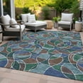 thumbnail image 3 of Dalyn Rugs Machine Washable Indoor/Outdoor Chantille ACN2208 Blue 10' x 14' Rug, 3 of 9