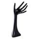 thumbnail image 1 of Maniquí de mano femenina de 12 pulgadas, modelo de exhibición de manos, guantes, modelo de joyería, soporte para Un negro, 1 of 7