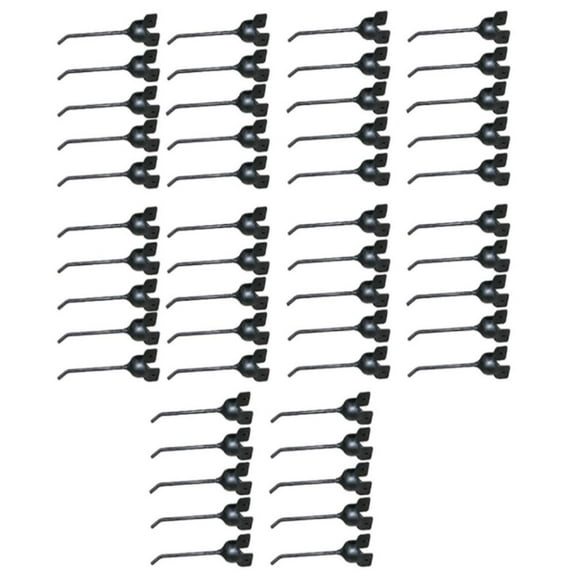 RAParts Fifty Rubber Mounted Rake Teeth 1-5/8" Fits JD RMT7 RMT-7 700 673 672 AE47389
