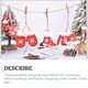 thumbnail image 2 of Inteprter Colgante de pared con Clip de de 6 piezas, decoración de Navidad, superficie lisa decorativa multiusos, colgantes para fiestas, cierre, Kits de decoración para fiestas Rojo Inteprter HA069472-02, 2 of 6
