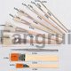 thumbnail image 2 of For 7pcs Plated Brush Set Assorted Sizes Gold, 2 of 4
