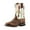 Tan, variant on Roper Western Boots Girls Arrow Feather Tan 09-018-7022-8287 TA