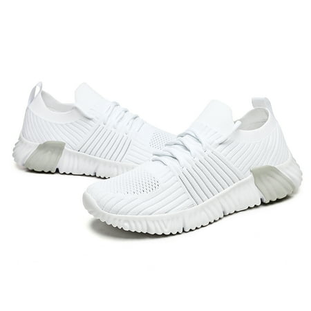 

FULORIS Women Slip On Sneakers Comfort Walking Shoes Non Slip Running Shoes Breathable Lightweight Athletic Shoes for Jogging Yoga