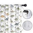 thumbnail image 4 of Alphabet Dinosaur Names Chart Pattern Insulated Teens Curtains Set Of 2, Bedroom Essentials, Toddler Room Decor 52"x84", 4 of 5