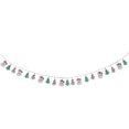 thumbnail image 2 of BONIXOOM Christmas Decorations LED Lights Flashing Lights String Lights Christmas Tree Santa Claus Design Light Strips Props Arrangement, 2 of 7
