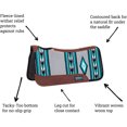 thumbnail image 3 of CIRCLE Y Reinsman Tacky Woven Contour 31x32in Big Sky Saddle Pads (277-HJ7-GBT), 3 of 4
