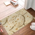 thumbnail image 4 of Sikiie Taco Tortillas Print Flannel Anti-slip Floor Mat 16x24in, Thickened Dustproof Entrance Door Mat Floor Mat for Kitchen, Bathroom, Laundry Room, 4 of 7