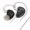 Black, variant on Jesscasday Corded Earphone Dynamic Bass Earbuds In Ear Monitor Headphone Noise Cancelling