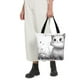 thumbnail image 5 of Easygdp Cute Cat Meadow Sketch Bolso de Hombro para Mujer, Bolso Bandolera y Cartera de Mano Elegante para Uso Diario, 5 of 6
