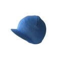 thumbnail image 1 of New Plain Cuffless Winter Beanie Visor, Lt Blue, 1 of 1