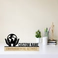 thumbnail image 3 of Handmadetneonsign Environmental Activist Metal Nameplate, Environmental Activist Desk Nameplate, Desk Name Plate Decor, 3 of 5