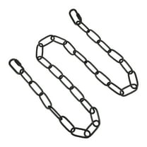 LEORX Versatile Black Lamp Chain for Hanging Light Fixtures and Decorative Lighting