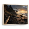 thumbnail image 2 of Designart "Beachside euphony" Nautical & Beach Floater Framed Wall Art Print, 2 of 7