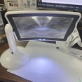 thumbnail image 2 of Rectangular Magnifying Glass with LED Light, Full Page Magnifying Glass with Light Hands Free A4 Full Page, for Books, Visually Impaired, Elderly, Sewing, Jewelry, Reading, 2 of 5