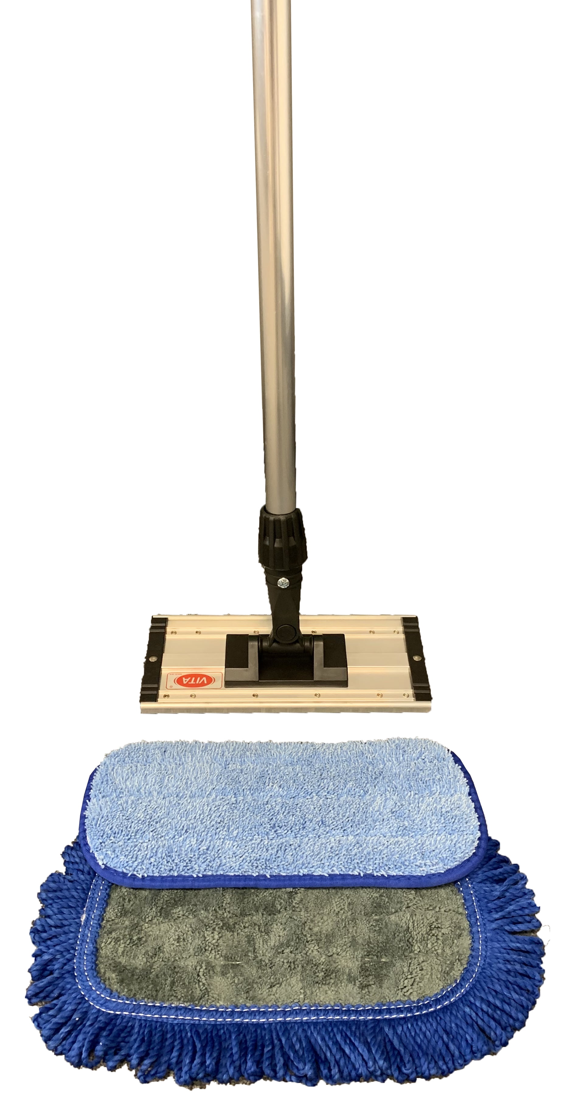 Small Microfiber Mop Kit Includes (2) High Quality 12 Inch Microfiber