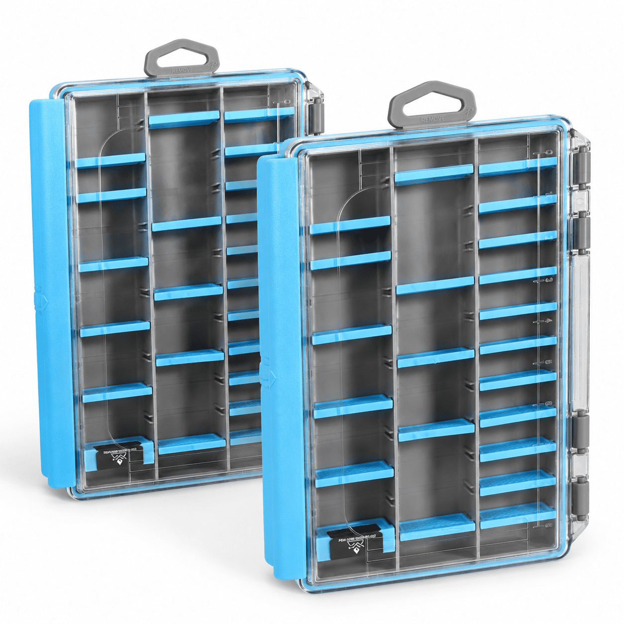 Dryvault Waterproof Fishing Tackle Box 3600 2 Pack