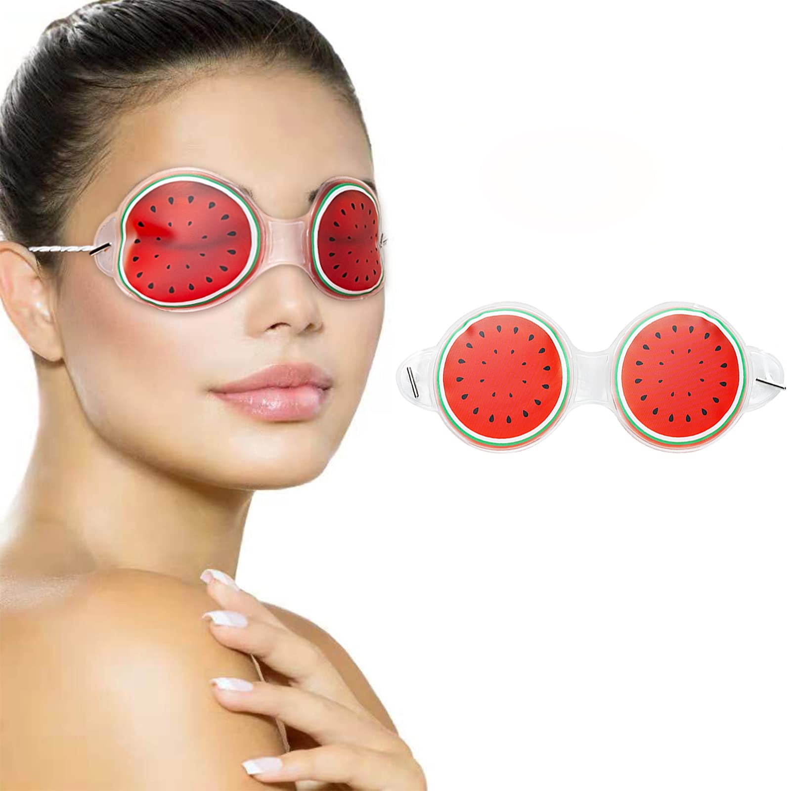 1PCS Gel Eye Mask for Dark Circles and Puffiness,Cold/Hot Packs