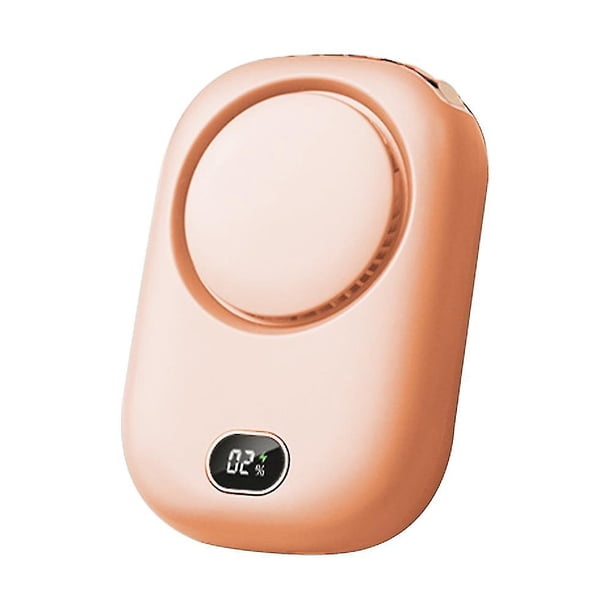 Fan colgante del cuello, mini fan colgante del cuello con el banco del poder 2000mah, fan USB
