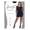 Black, variant on Curves Women's Silky Sheer Control-Top Pantyhose with Toe Black 3X/4X