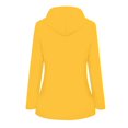 thumbnail image 2 of HTNBO Hooded Solid Color Rain Coats for Women Outdoor Windproof Plus Size Rain Jackets, 2 of 3