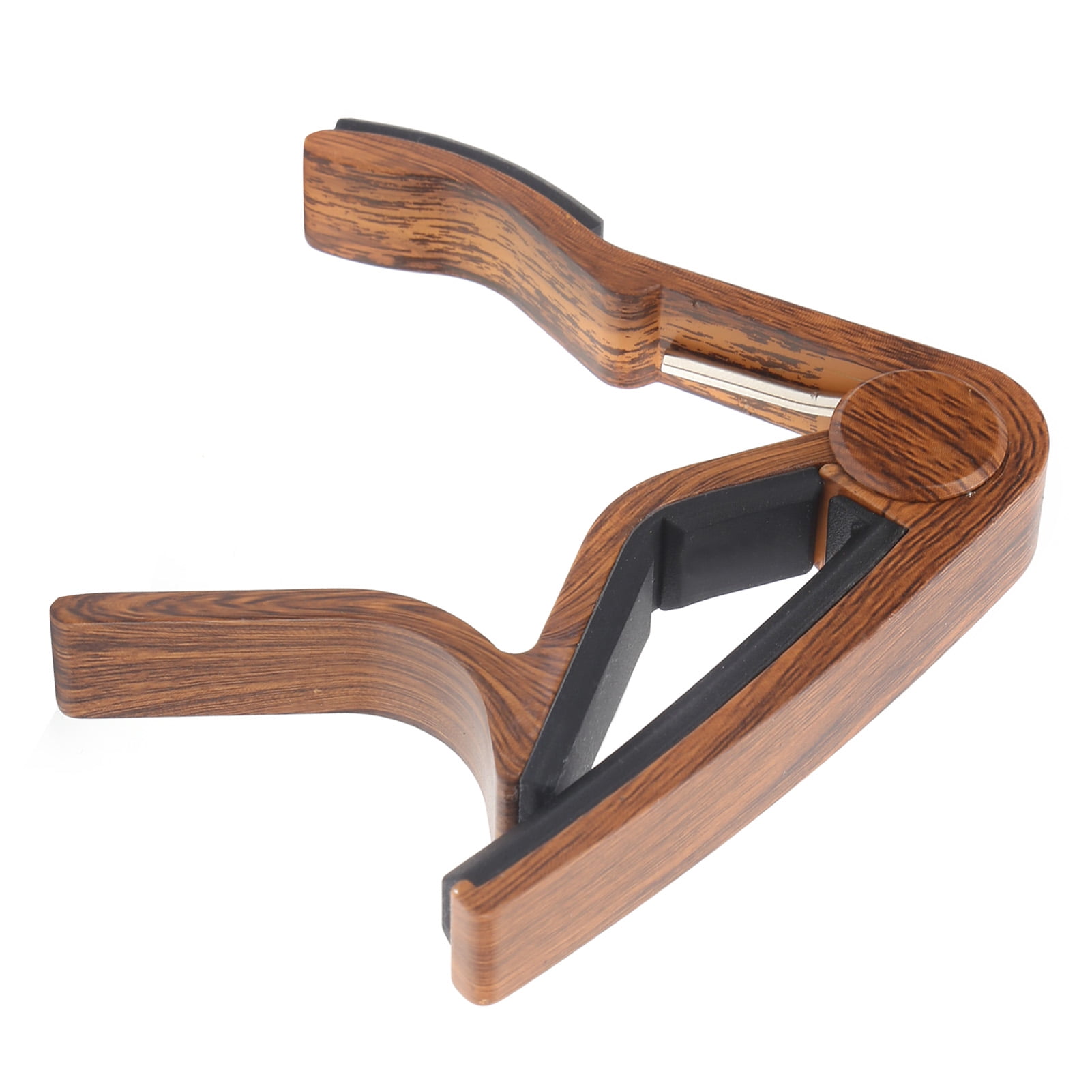 Guitar Capo Guitar Capo And Handguard Pick Kit Wood Color Alloy
