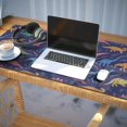 thumbnail image 3 of Long Mouse Pads for Desk,Colorful Cartoon Dinosaurs Plants Desk Mats on Top Of Desks, Desk Mouse Pad Extra Large with 3mm Non-Slip Base and Stitched Edge for Gaming,Work,Home 35.4"x15.7", 3 of 5