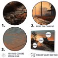 thumbnail image 3 of Designart "Dawn'S Countryside Fusion I" Farm Wall Art Prints, 3 of 7