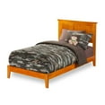 thumbnail image 1 of Atlantic Furniture Nantucket Twin Panel Platform Bed in Caramel Latte, 1 of 5