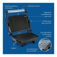 thumbnail image 3 of Parrilla Panini Oster Ajustable 1400 W Mod 2880 Color Plata, 3 of 4