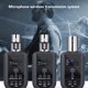 thumbnail image 4 of De Micrófono Inalámbrico, Transmisor XLR Inalámbrico Anti interferencia y receptor 2.4GHz 20 Canales para el Hogar, 4 of 7