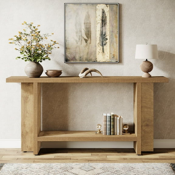 Tribesigns 59-Inch Long Farmhouse Console Table
