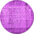 thumbnail image 1 of Ahgly Company Indoor Round Persian Pink Bohemian Area Rugs, 4' Round, 1 of 4