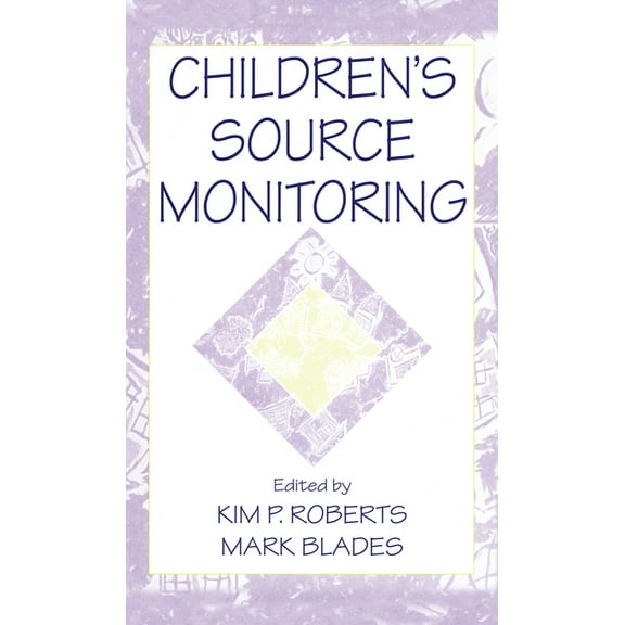 Children's Source Monitoring, (Hardcover)