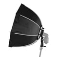 thumbnail image 3 of Amdohai 65cm Foldable 8-Pole Octagon Softbox with Soft Cloth Handle for Godox Yongnuo Andoer On-camera Flash Light, 3 of 7