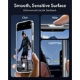 thumbnail image 5 of Pour iPhone 16 Pro Max Étui, Compatible avec MagSafe, Protection Antichoc de Qualité Militaire, Étui Magnétique pour iPhone 16 Pro Max, Étui Hybride Classique (HaloLock), Clair, Contrôle de Caméra Clair, 5 of 5