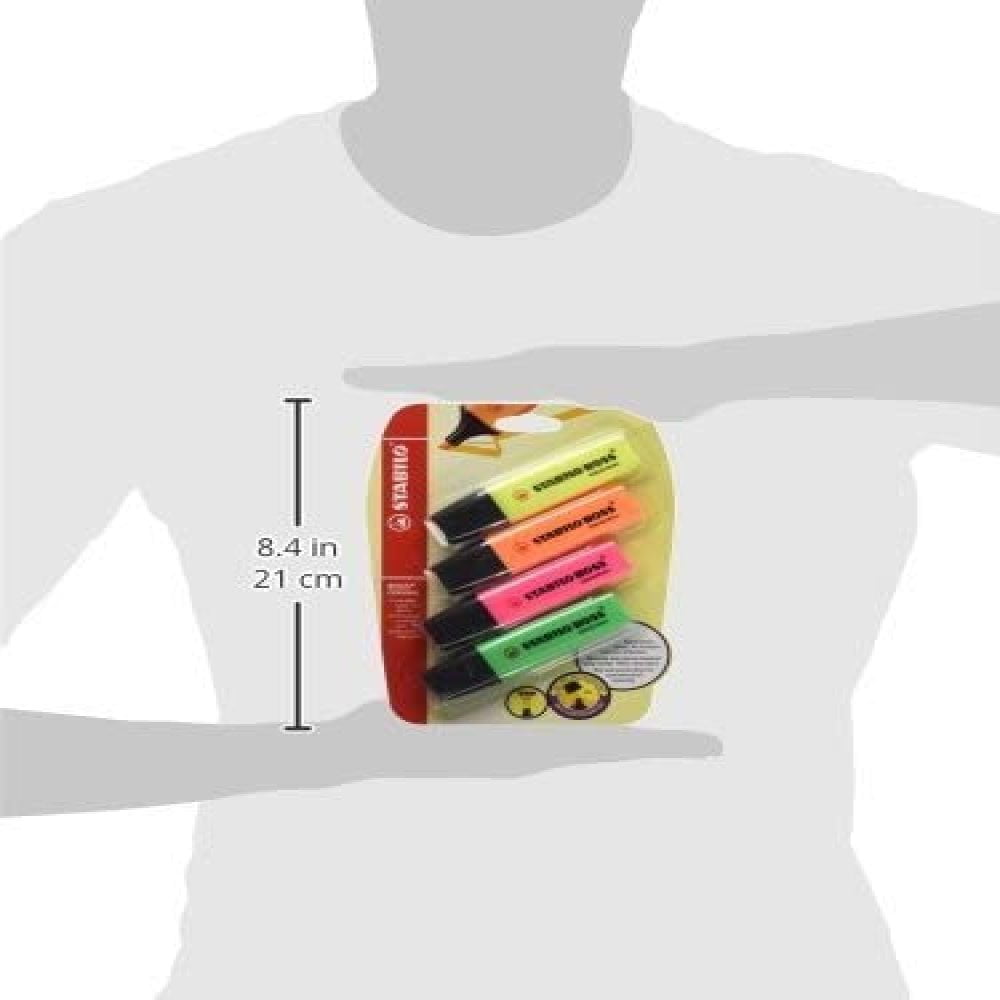 STABILO Highlighter BOSS ORIGINAL - Pack of 10 - Orange