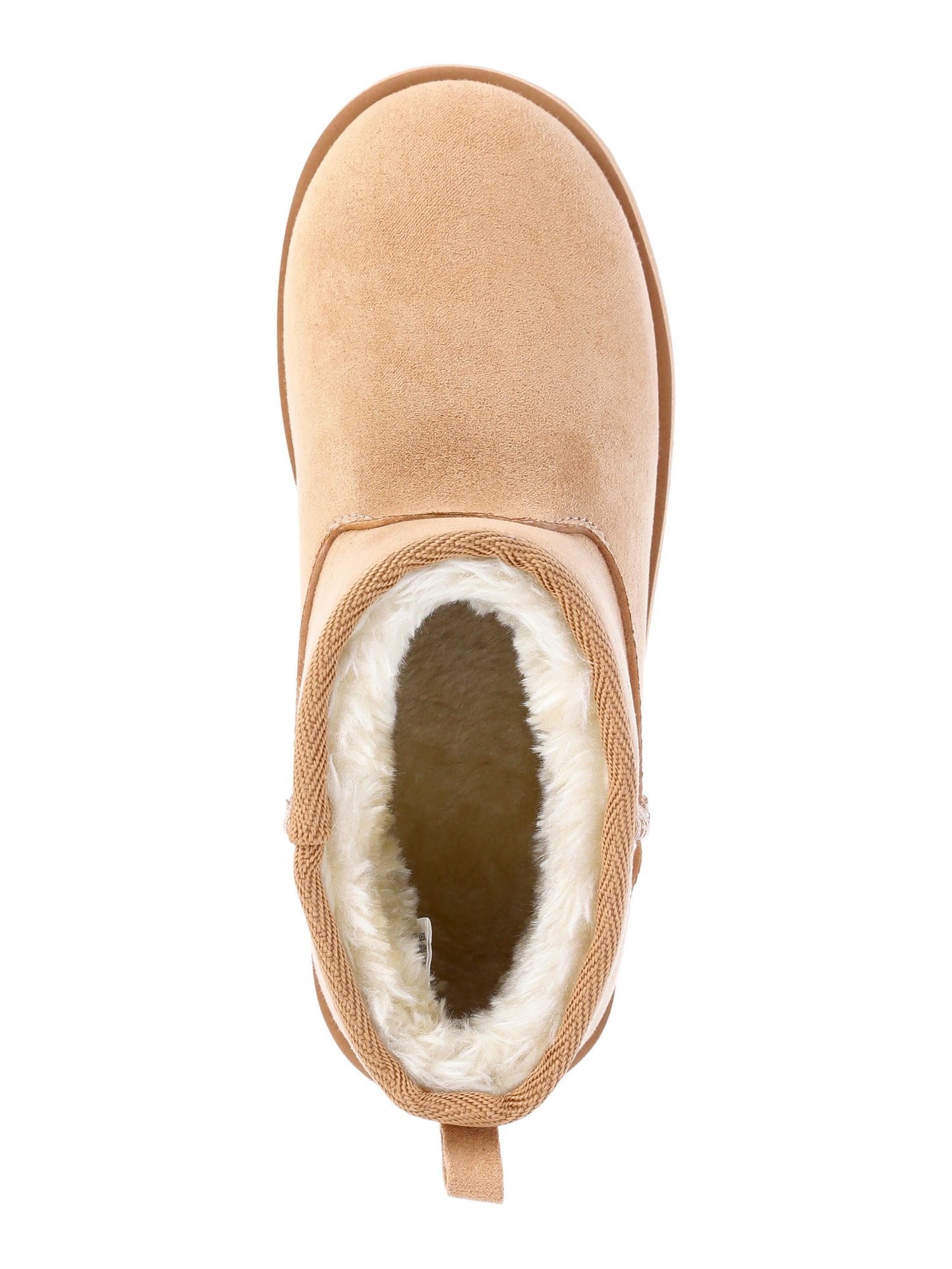 Wonder Nation Little and Big Girls' Faux Shearling Boots