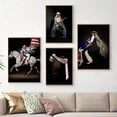 thumbnail image 4 of Póster de retrato de cantante de la diva Beyoncé Cowboy Carter Act II, álbum de música, pintura en lienzo, imágenes artísticas de pared, decoración del hogar, regalo para fanáticos, 4 of 5