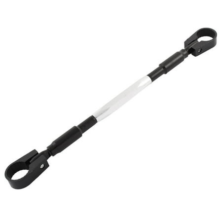 Custom Motorcycle Levers - Unique Bargains Motorcycle Engine Speed Handlebar Stabilizer Lever Bar Silver Tone Black