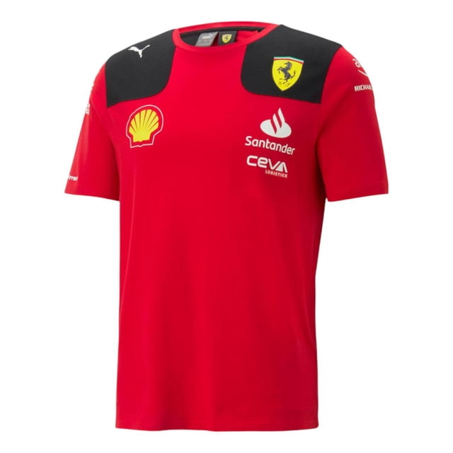 Playera Puma Hombre Scuderia Ferrari Team Rojo Casual rojo XS