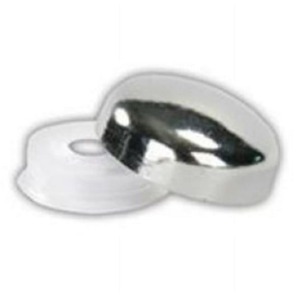 Screw Covers, Chrome - Pack of 14