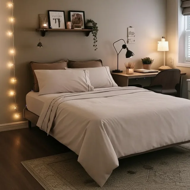 Juego de Sábanas King Size 2800 Hilos Extra Suave Premium Lisa Soft Nature