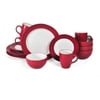 Pfaltzgraff® Harmony Red 16-Piece Stoneware Dinnerware Set
