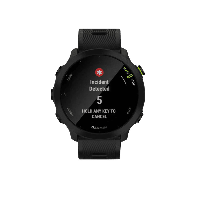Restored Garmin Forerunner 55, Black Garmin Certified (Refurbished)