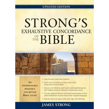 Strong's Exhaustive Concordance of the Bible, (Hardcover)