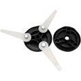 thumbnail image 2 of Trimmer Head Three Replaceable Plastic Blades Grass Trimmer Head Polycut 6-3 adjutable with Strimmers Brush Cutters, 2 of 7